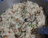 A picture of step 8 of Chicken fried rice.