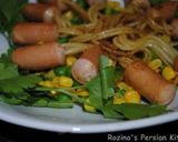 A picture of step 14 of Sausage spaghetti.