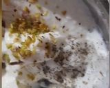A picture of step 6 of 3 Flavour Steamed Shrikhand Tart.