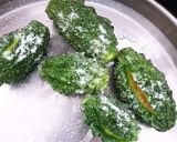 A picture of step 2 of Gota kalara Bhaja.