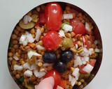 Foto del paso 5 de la receta: Ensalada de lentejas con vinagreta de mostaza