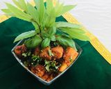A picture of step 4 of Achari Aloo# Rainbow 🌈 contest# Day 7# 14/6/2018.