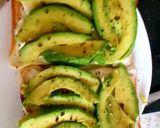 A picture of step 3 of Cheese & Avocado on Toast 😀#Mysterybox#Breakfast#Seasonal.