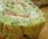 Une image de l'étape 6 de Roulė de courgettes au saumon et fromage.