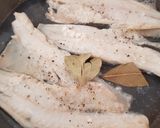 A picture of step 1 of My Poached Lemon & white wine flavoured Fish 💚.