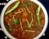 A picture of step 11 of High protein Chole masala.