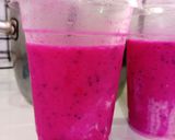 Foto langkah ke 4 dari resep Jus Buah Naga.