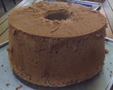 Foto langkah ke 6 dari resep Caffè mocha chiffon cake (mocaccino chiffon cake).