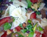 A picture of step 4 of Sig's Courgette, Aubergine,Tomato and Pasta Salad.