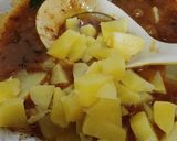 A picture of step 4 of Khatti meethi chana chat.