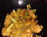 A picture of step 4 of Gobhi ke pakode.