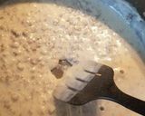 A picture of step 6 of Biscuits and Sausage Gravy.