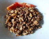 Foto langkah ke 4 dari resep Sramble egg daging cincang.