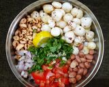 A picture of step 3 of WheatPuff-Makhana Chaat (Airfryer).