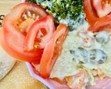 Foto del paso 5 de la receta: ENSALADA FRESCA🥗 🫛🥔🥕🫒🥦🍅🥗