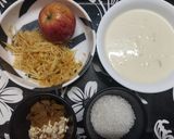 A picture of step 2 of Apple Kheer.
