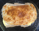 Foto del paso 3 de la receta: Tarta de jamón y queso