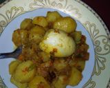 A picture of step 2 of Potato porridge 3.