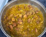 A picture of step 3 of Foul Medames.