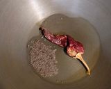 A picture of step 3 of Cabbage curry.