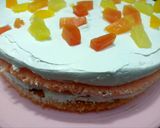 A picture of step 8 of Cocktail cream cake 🎂.