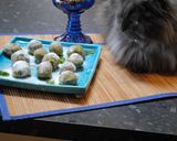 A picture of step 14 of Pistachio balls.