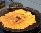 A picture of step 4 of Carrot Adai.