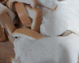 A picture of step 1 of Bread gulab jamun.