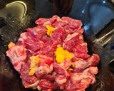 Hình bước làm 1 của món Bò kho gừng