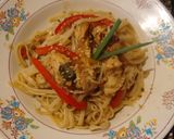 Foto del paso 5 de la receta: Salteado de pollo ahumado