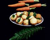 A picture of step 6 of Semolina Carrot Appe.