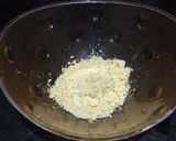 A picture of step 1 of Besan Chilla.