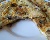 Foto del paso 9 de la receta: Tortilla de champiñones con ajo y perejil