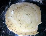 A picture of step 5 of lachhha paratha.