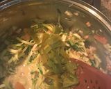 A picture of step 3 of Calabacitas con Queso.