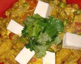 A picture of step 3 of Gobhi Paneer.