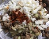 A picture of step 6 of Soya Chunks Tikki.