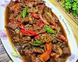 Foto langkah ke 5 dari resep Daging Sapi Lada Hitam.