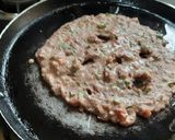 A picture of step 6 of Ragi flour chilla.