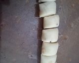 A picture of step 2 of Crispy Nimki.