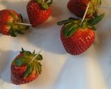 A picture of step 2 of VashBake Strawberry.
