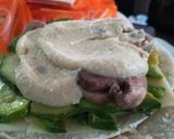 Foto del paso 3 de la receta: Sándwich de pan pita vegetariano