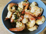 Camarones al ajillo - Tapeo