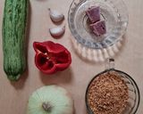 Foto del paso 1 de la receta: ¿Legumbres? ¡Mejor con limón! 😀 🍋 Texturizado de soja con vegetales, regado con exprimido de limón 🍋
