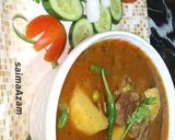 A picture of step 5 of Aloo matar gosht😋آلو مٹر گوشت😋.