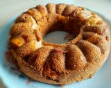 Une image de l'étape 6 de Gateau aux pêches au cook expert.