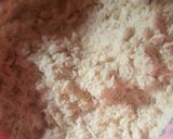 A picture of step 2 of Milky coconut cincin.