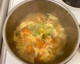 Hình bước làm 5 của món Canh trứng đậu hũ cà chua