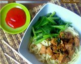 Foto langkah ke 6 dari resep Mie Ayam Praktis No Ribet No MSG Sedap ala abang2.