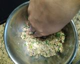 A picture of step 2 of Soya chunks kebabs😍.